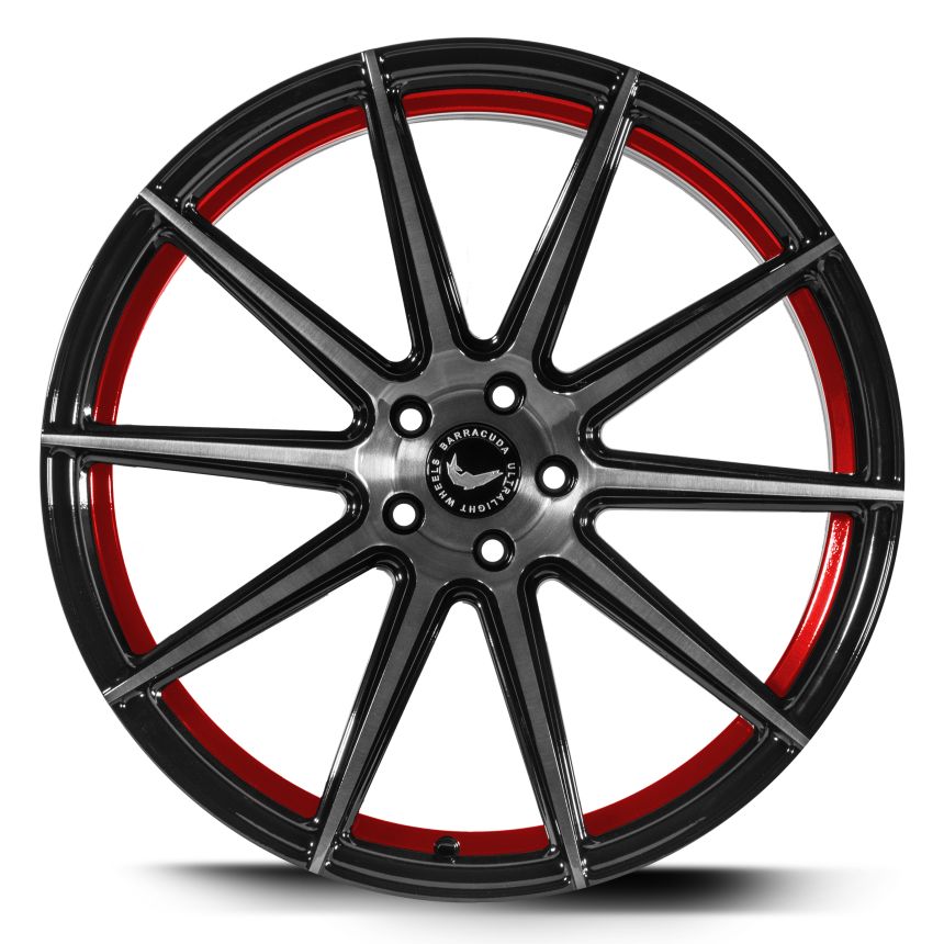 PROJECT 2.0 Higloss-Black brushed Surface/undercut Colour trim rot 9x21
