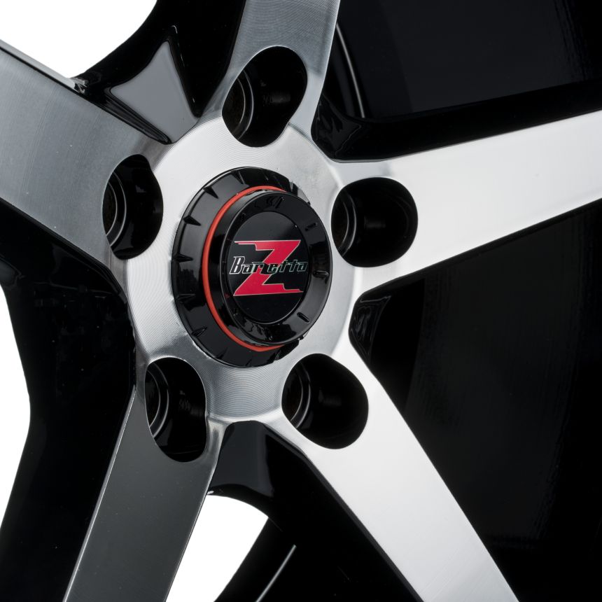 Capitano Black Polished 8x17