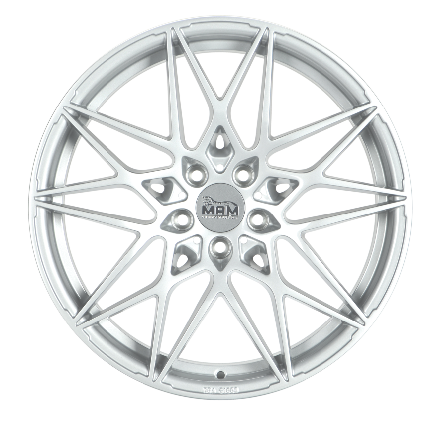 B2 Silver Painted 8.5x19