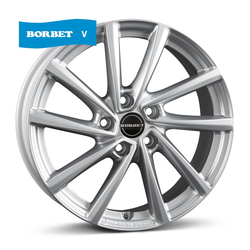 V crystal silver 7x17